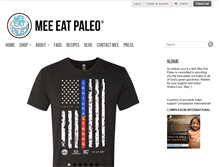Tablet Screenshot of meeeatpaleo.com
